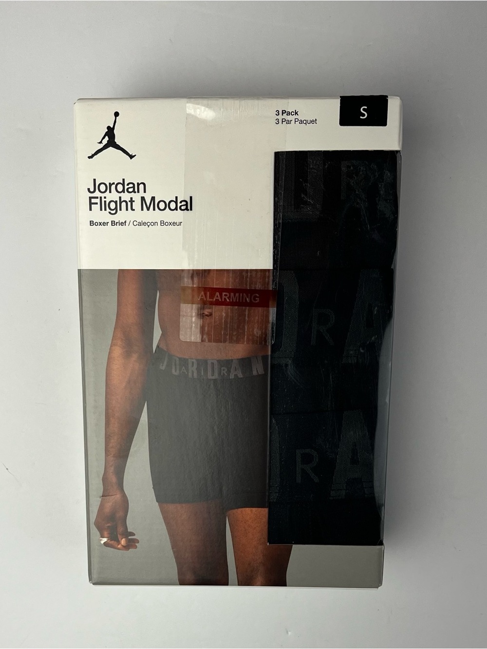 Jordan Flight Modal Jumpman Stretch Boxer Briefs 3 Pack Black Men’s Size S